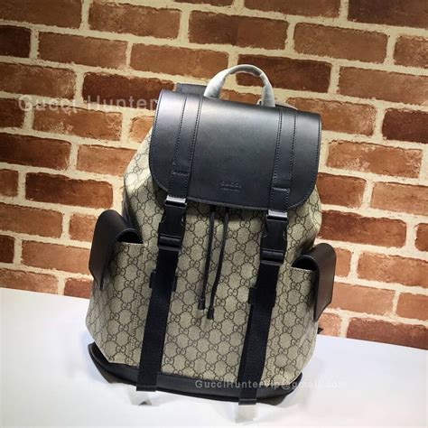 gucci gg supreme canvas backpack replica|Gg Supreme canvas zip backpack.